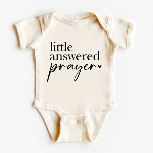 Little Answered Prayer Onesie